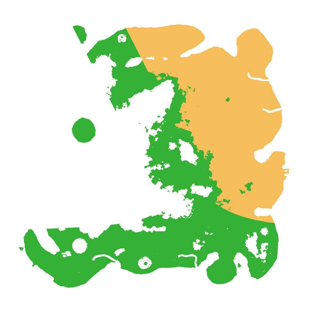 Biome Rust Map: Procedural Map, Size: 3700, Seed: 1837436686