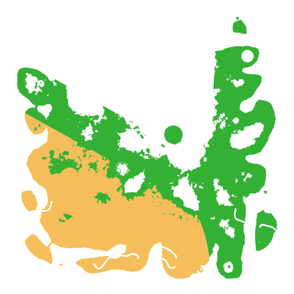 Biome Rust Map: Procedural Map, Size: 4250, Seed: 6019