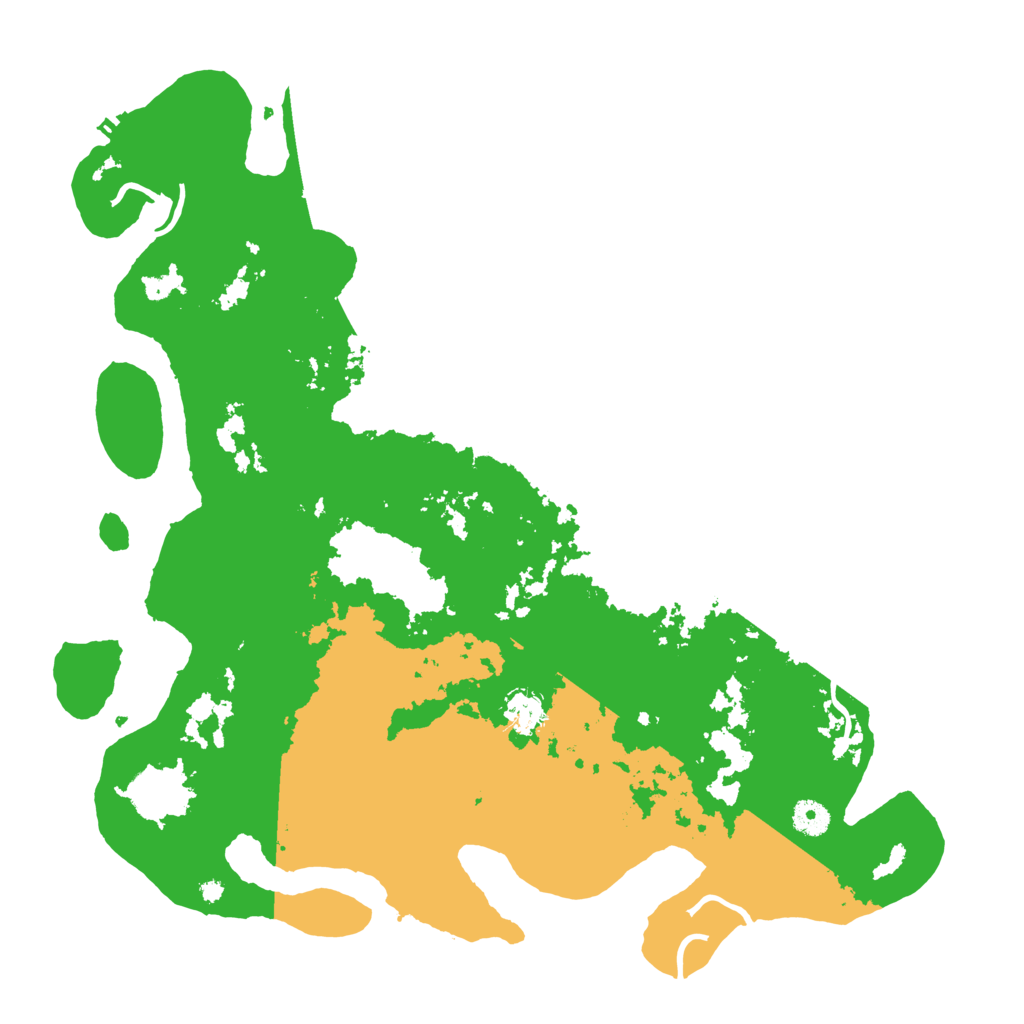 Biome Rust Map: Procedural Map, Size: 4250, Seed: 92756