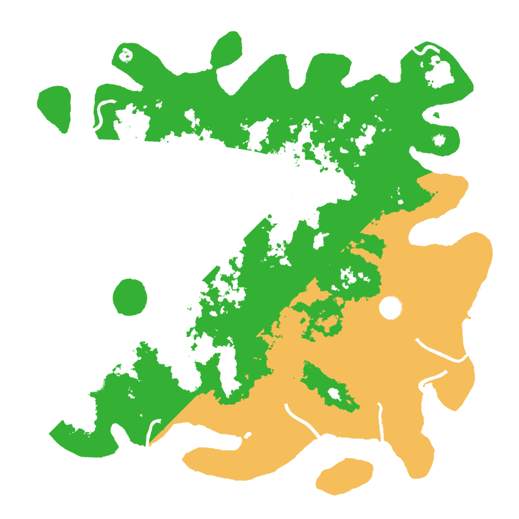 Biome Rust Map: Procedural Map, Size: 4000, Seed: 3010
