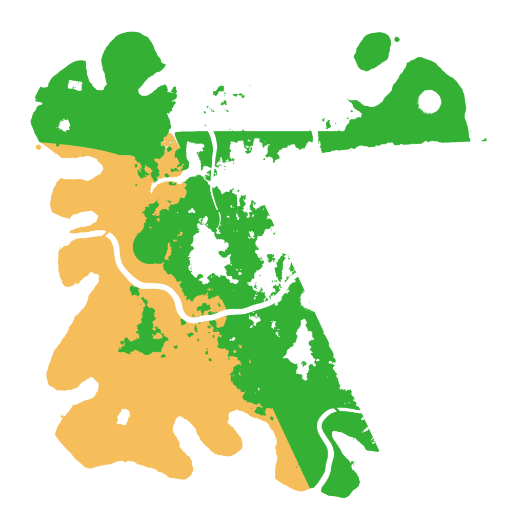 Biome Rust Map: Procedural Map, Size: 4000, Seed: 1687748878
