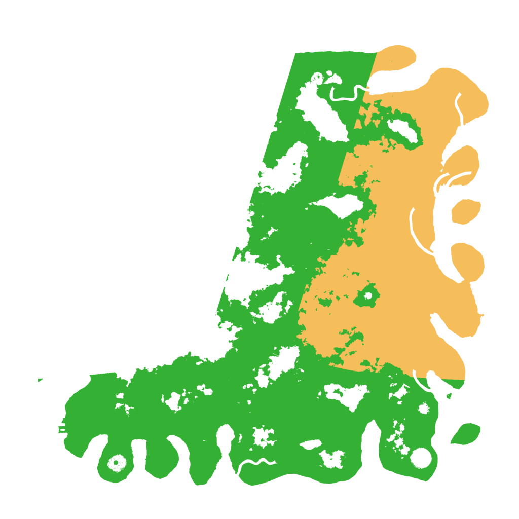 Biome Rust Map: Procedural Map, Size: 4500, Seed: 1093712247