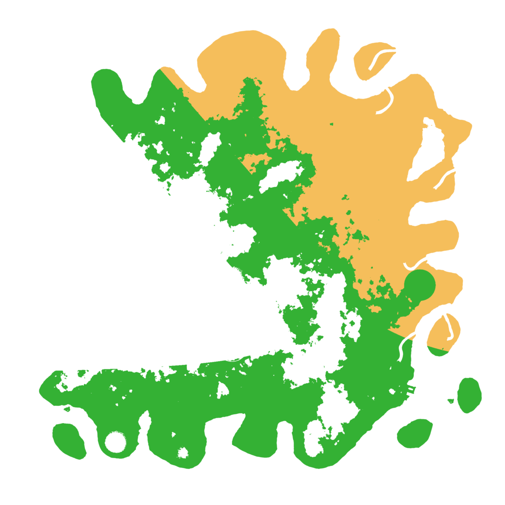 Biome Rust Map: Procedural Map, Size: 4250, Seed: 17066