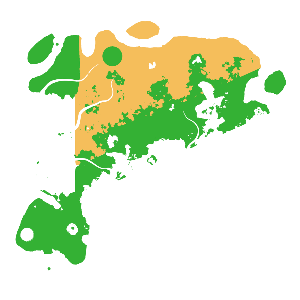 Biome Rust Map: Procedural Map, Size: 4000, Seed: 379467