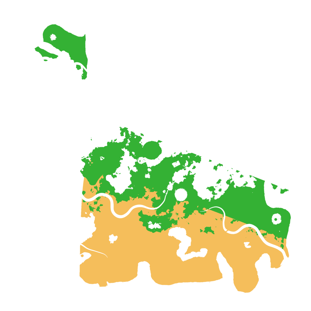 Biome Rust Map: Procedural Map, Size: 4500, Seed: 731263246