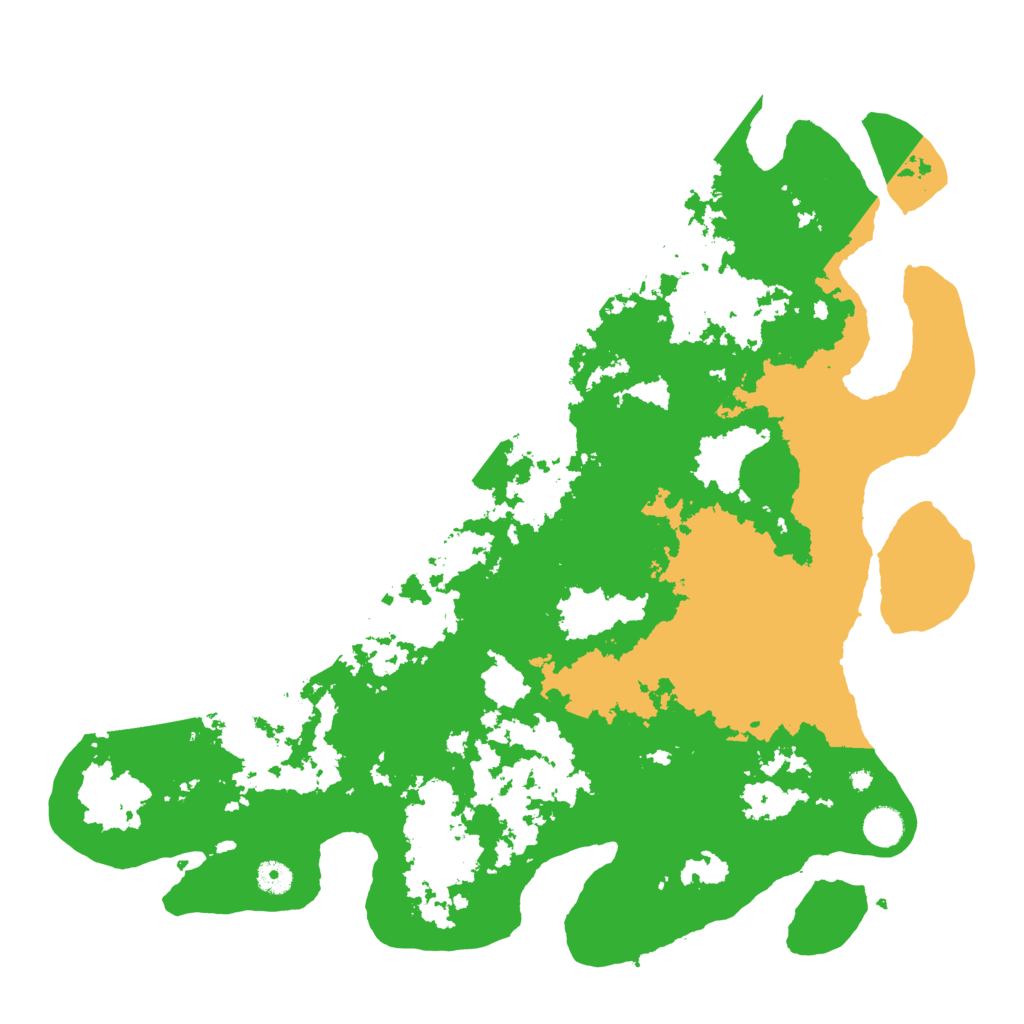 Biome Rust Map: Procedural Map, Size: 4500, Seed: 882937599