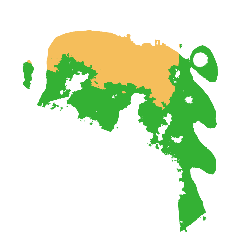 Biome Rust Map: Procedural Map, Size: 3000, Seed: 1647626644