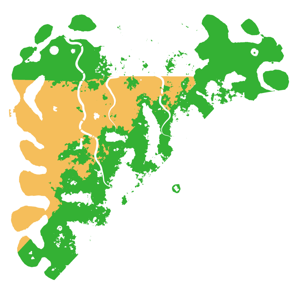 Biome Rust Map: Procedural Map, Size: 6000, Seed: 2147117850