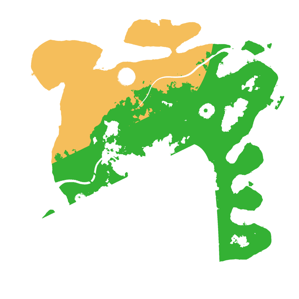 Biome Rust Map: Procedural Map, Size: 3000, Seed: 2065227109