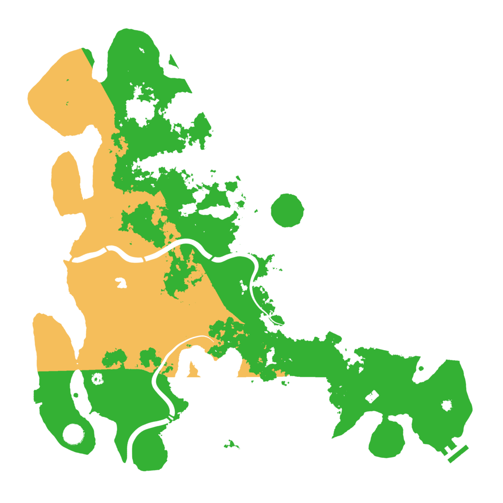 Biome Rust Map: Procedural Map, Size: 4250, Seed: 700955354
