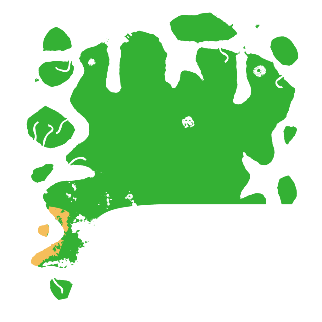 Biome Rust Map: Procedural Map, Size: 4096, Seed: 123453