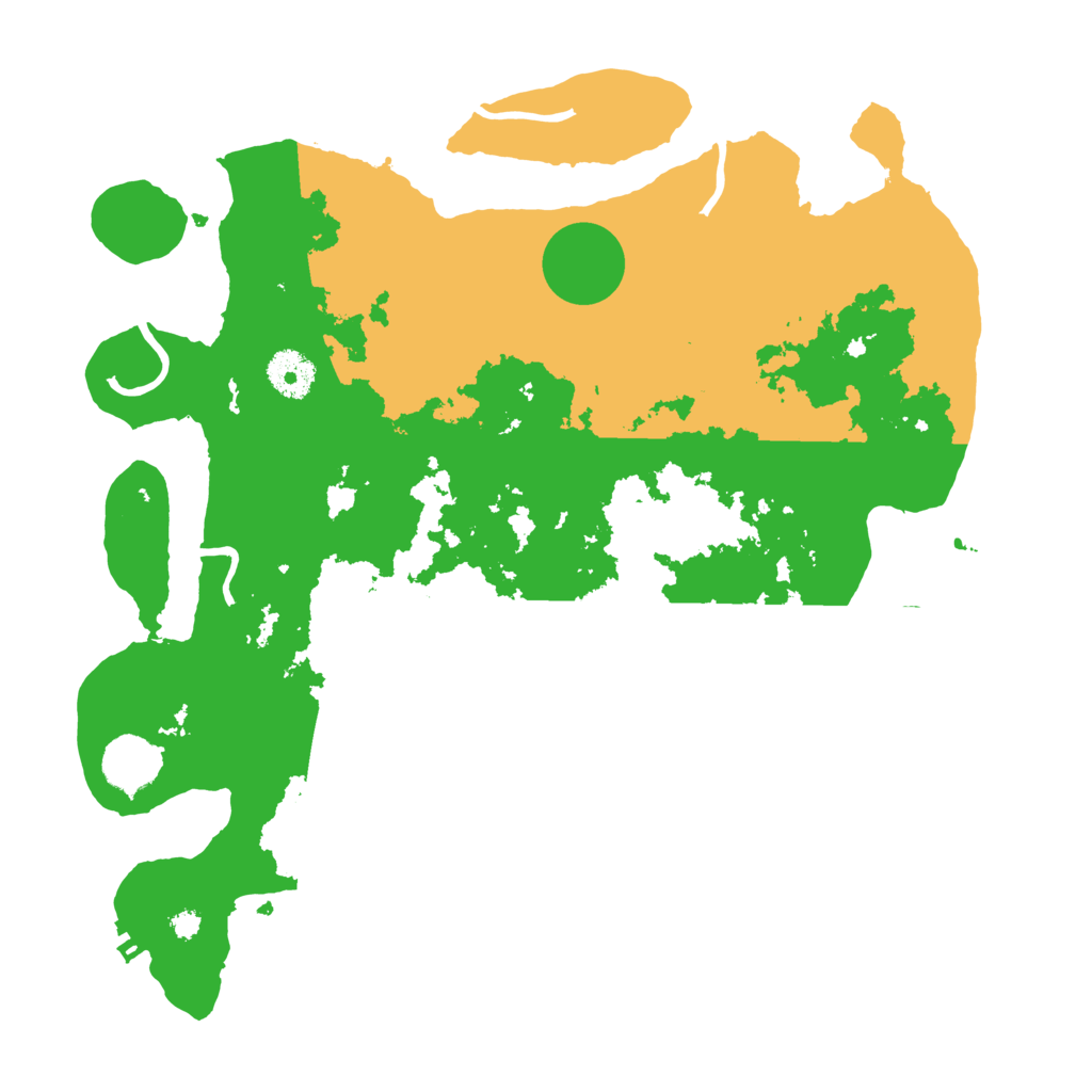 Biome Rust Map: Procedural Map, Size: 3500, Seed: 69069