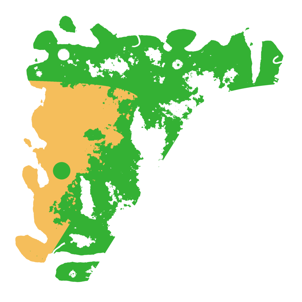 Biome Rust Map: Procedural Map, Size: 4600, Seed: 19