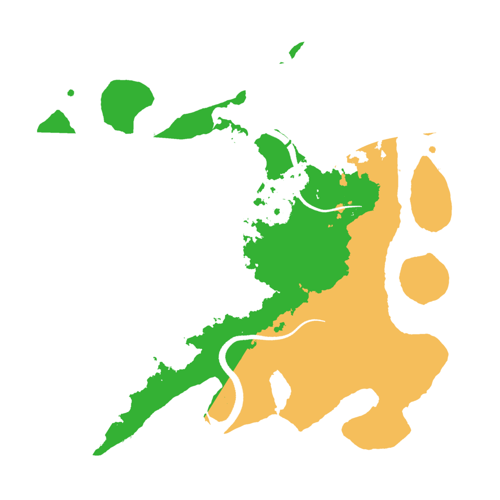 Biome Rust Map: Procedural Map, Size: 3000, Seed: 902834190