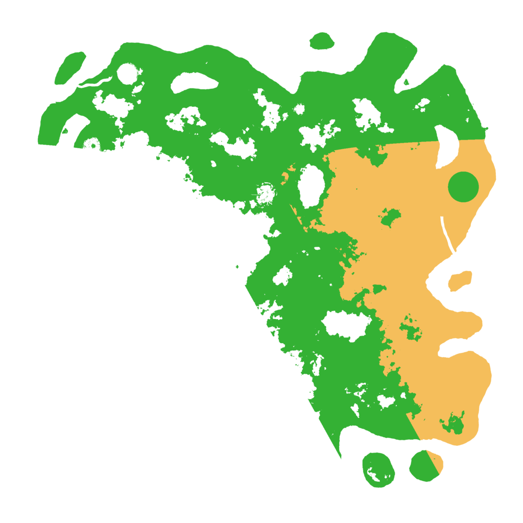 Biome Rust Map: Procedural Map, Size: 4500, Seed: 1836