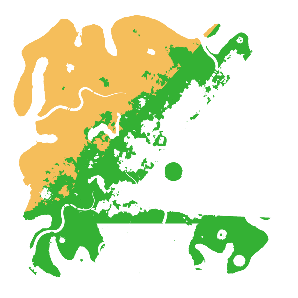Biome Rust Map: Procedural Map, Size: 4500, Seed: 1883433488