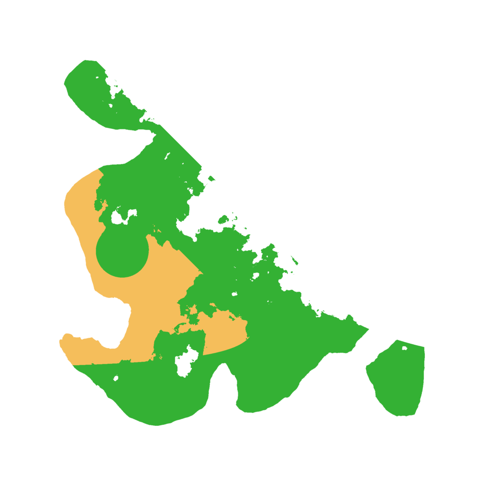 Biome Rust Map: Barren, Size: 2511, Seed: 1014728333