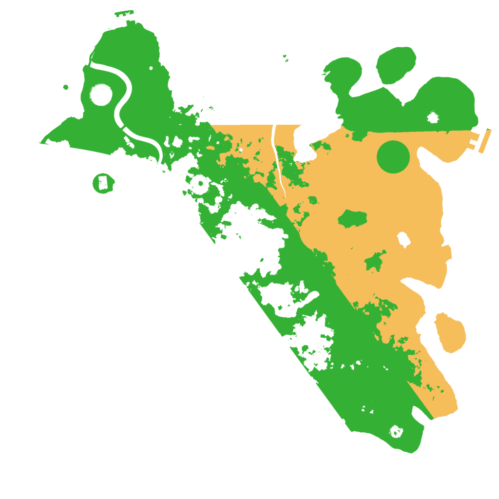 Biome Rust Map: Procedural Map, Size: 4000, Seed: 918273645