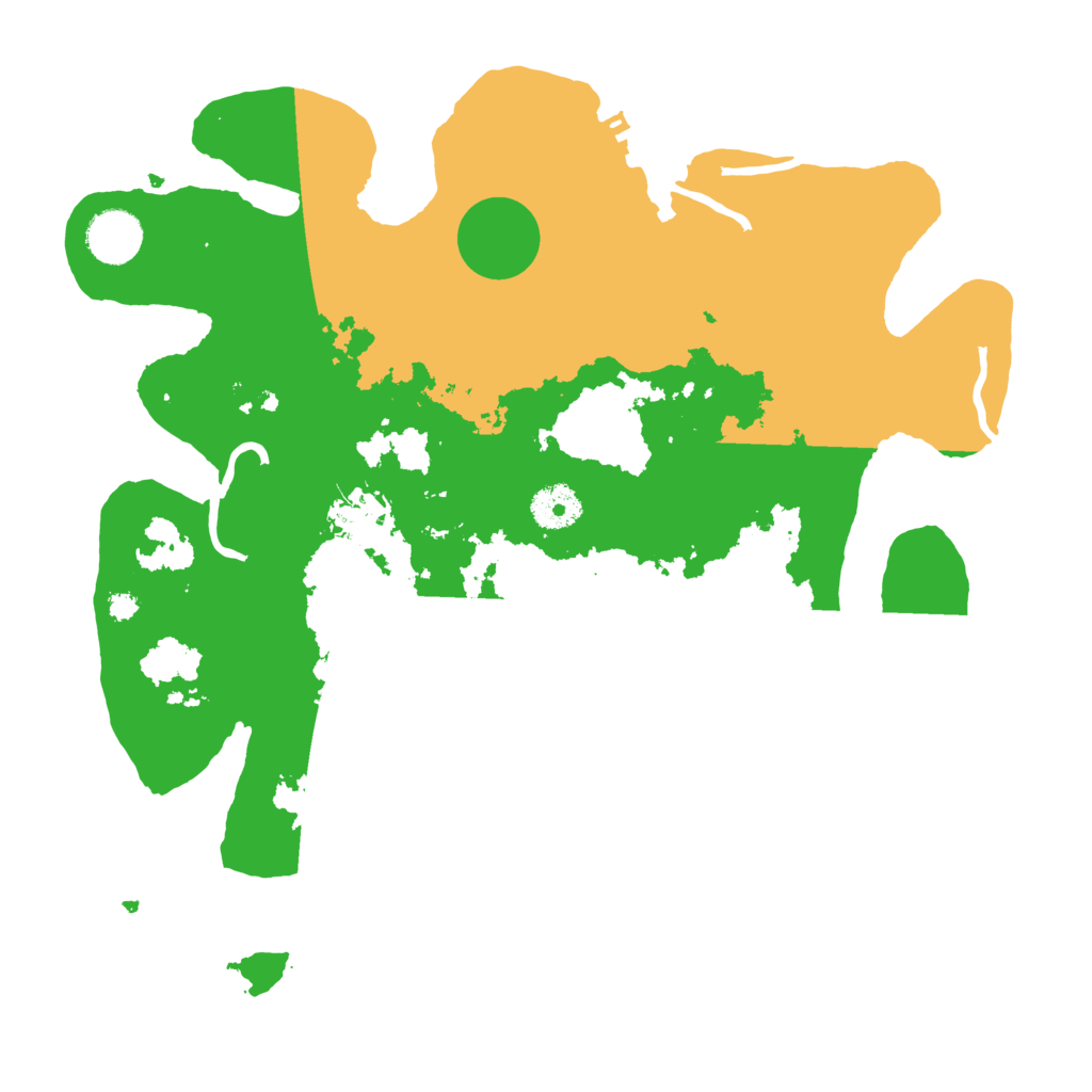Biome Rust Map: Procedural Map, Size: 3500, Seed: 21170