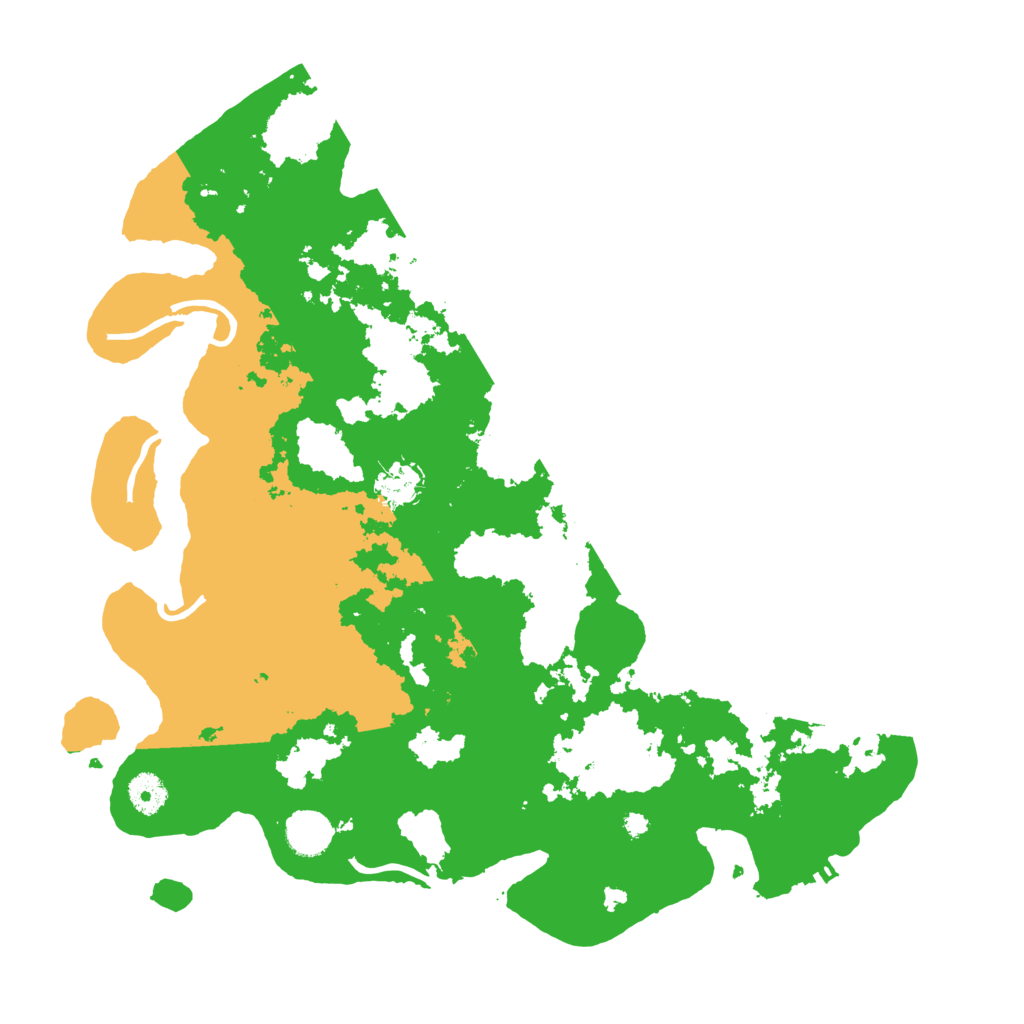Biome Rust Map: Procedural Map, Size: 3950, Seed: 342415372