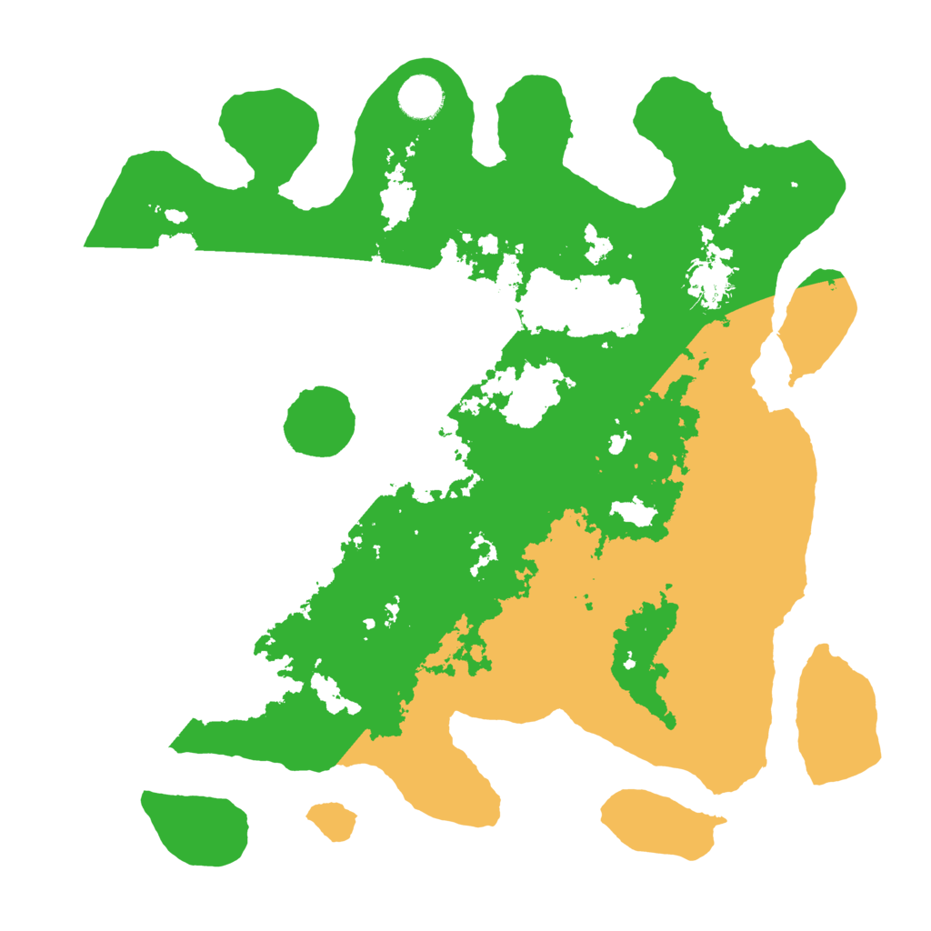 Biome Rust Map: Barren, Size: 3700, Seed: 530913693