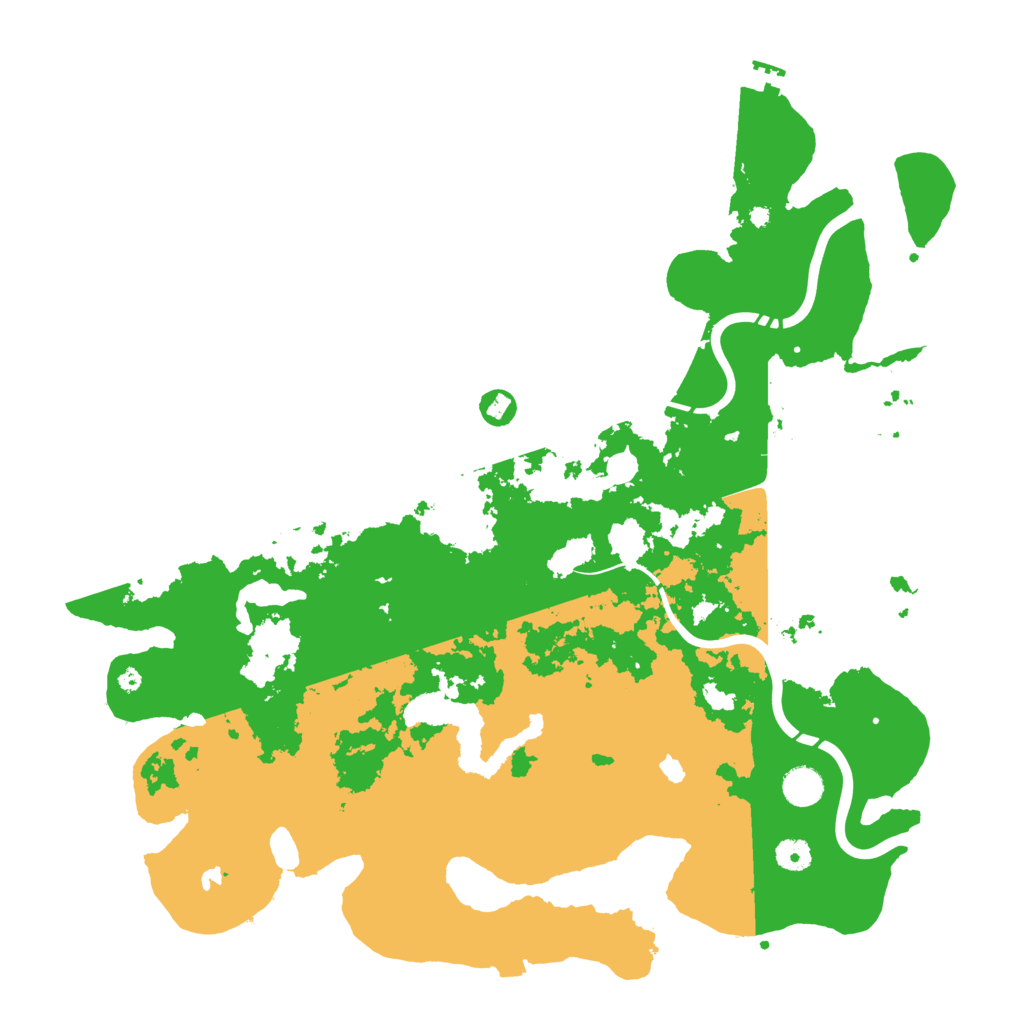 Biome Rust Map: Procedural Map, Size: 4500, Seed: 1567645978