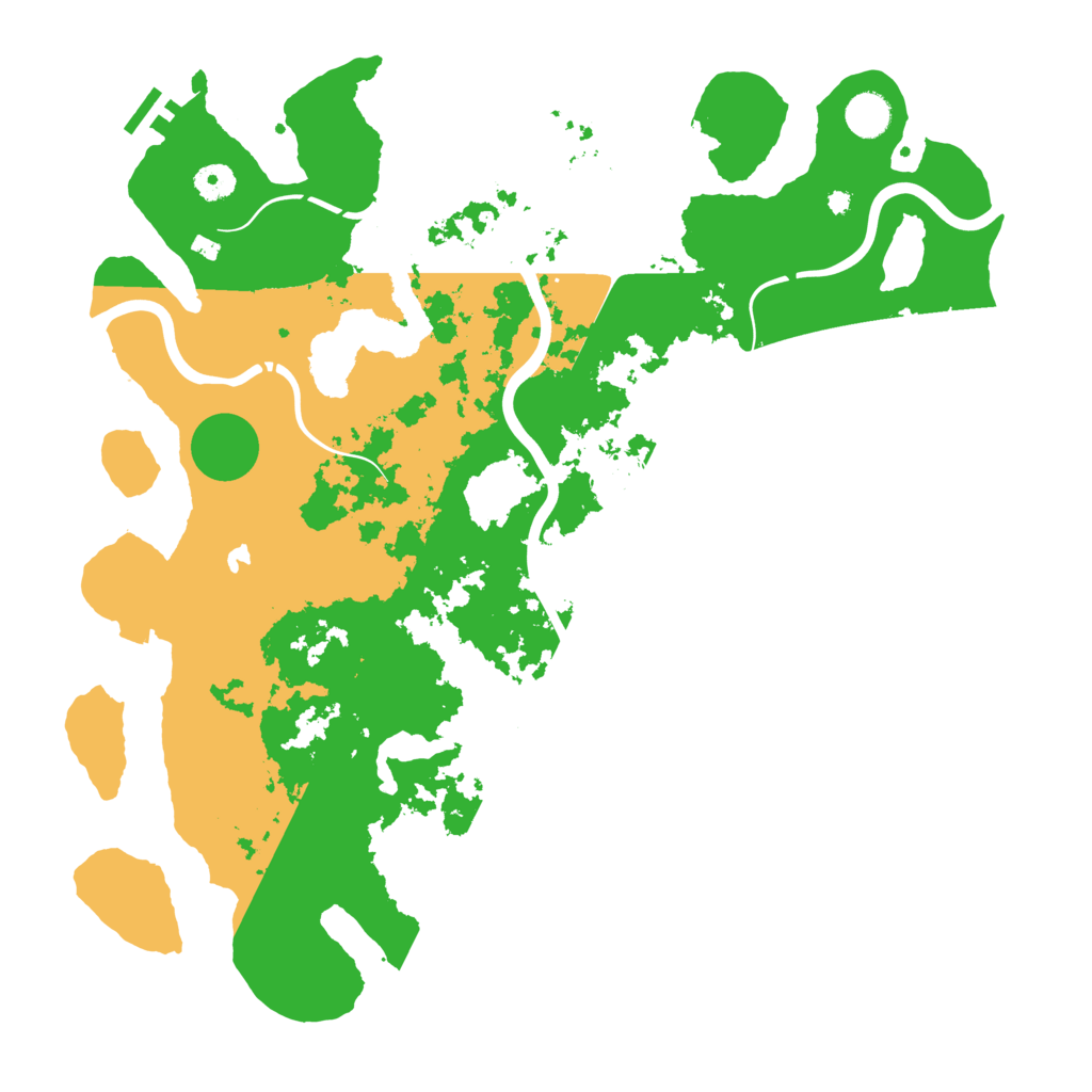 Biome Rust Map: Procedural Map, Size: 4250, Seed: 425812908