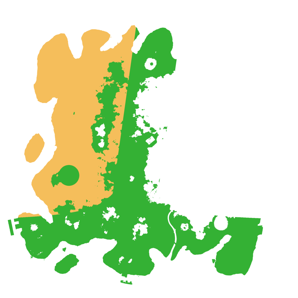 Biome Rust Map: Procedural Map, Size: 3800, Seed: 16755
