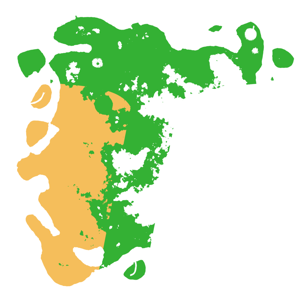 Biome Rust Map: Procedural Map, Size: 4500, Seed: 225439275