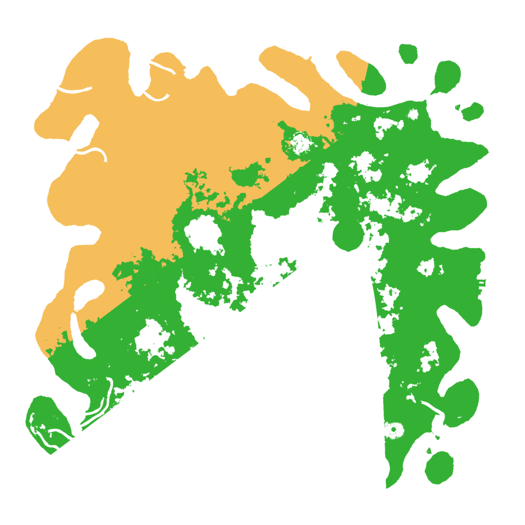 Biome Rust Map: Procedural Map, Size: 4500, Seed: 722066541