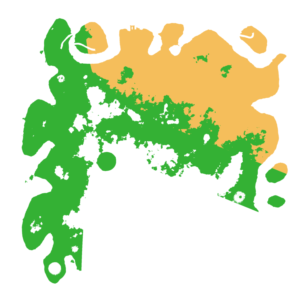 Biome Rust Map: Procedural Map, Size: 4300, Seed: 470298622