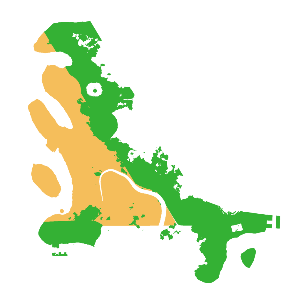 Biome Rust Map: Procedural Map, Size: 3000, Seed: 1127294562