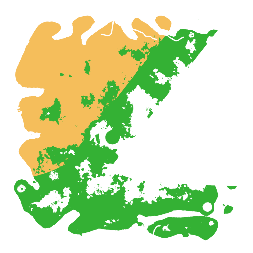 Biome Rust Map: Procedural Map, Size: 4800, Seed: 4