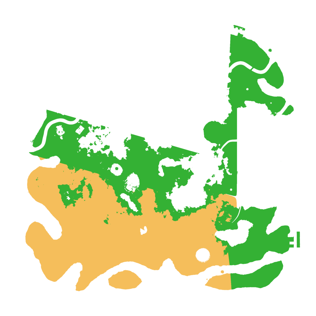 Biome Rust Map: Procedural Map, Size: 4000, Seed: 1842456075