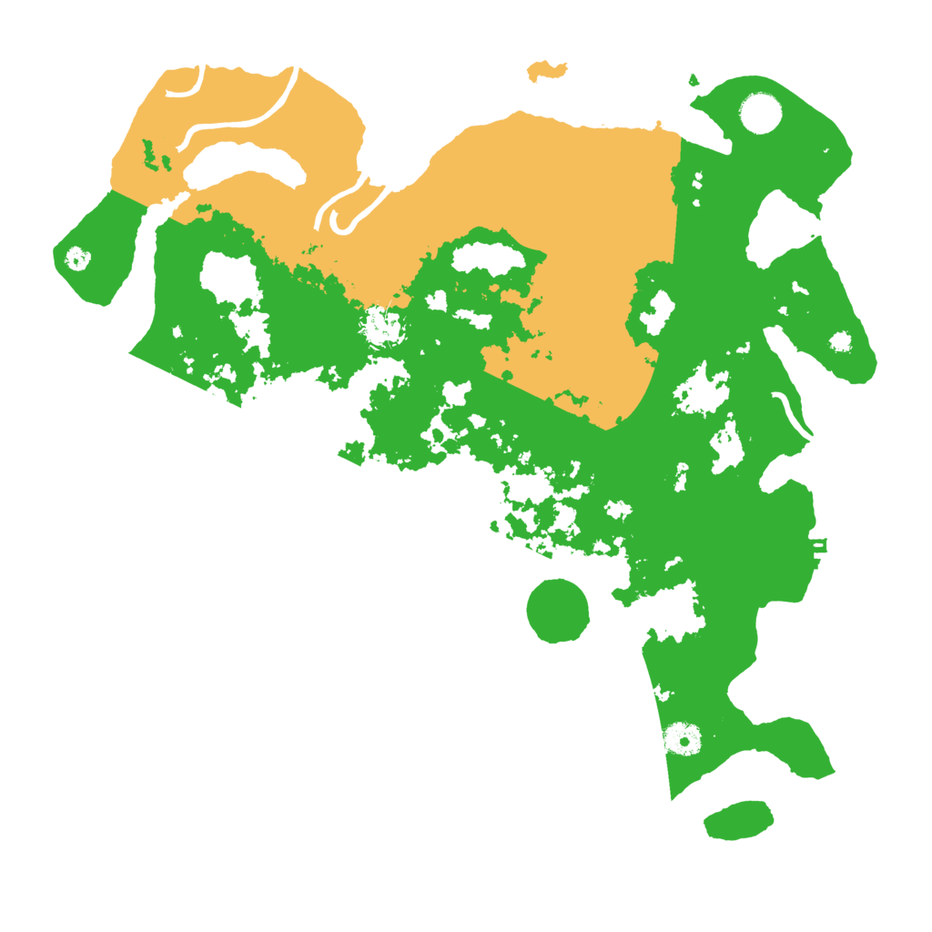 Biome Rust Map: Procedural Map, Size: 4000, Seed: 1834258241