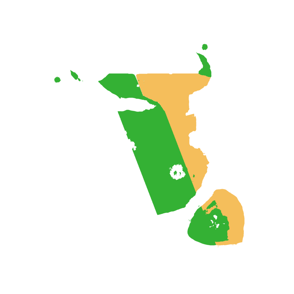 Biome Rust Map: Procedural Map, Size: 2000, Seed: 60000