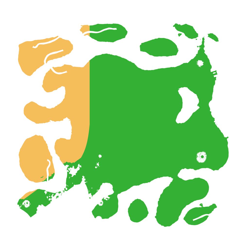 Biome Rust Map: Procedural Map, Size: 3500, Seed: 1115710908