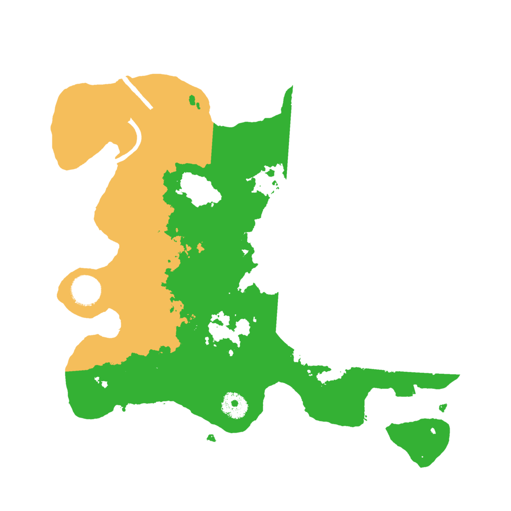 Biome Rust Map: Procedural Map, Size: 3000, Seed: 711217768