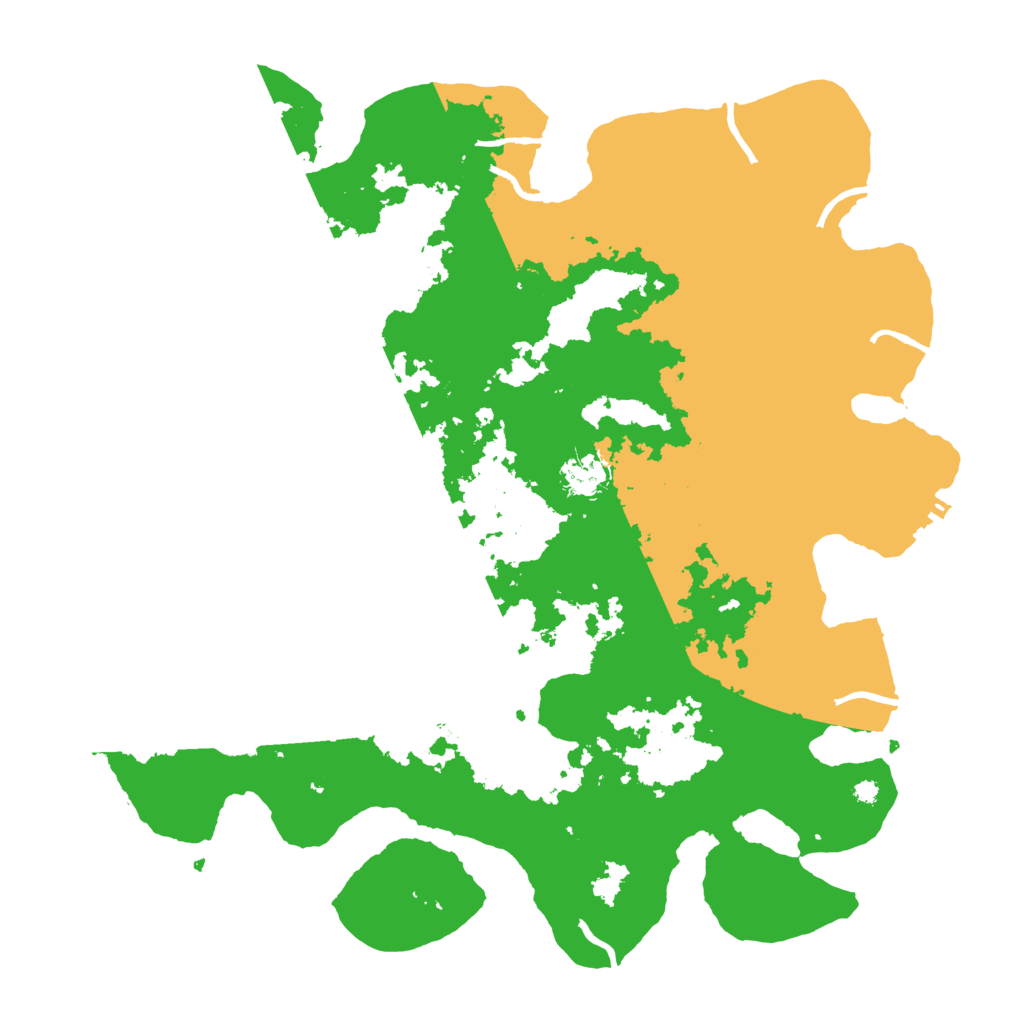Biome Rust Map: Procedural Map, Size: 4000, Seed: 40056201