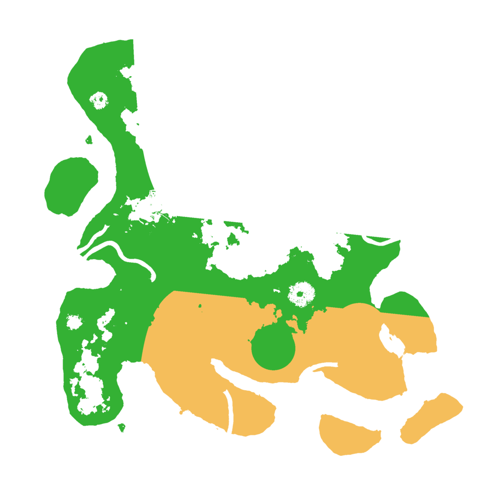 Biome Rust Map: Procedural Map, Size: 3000, Seed: 468
