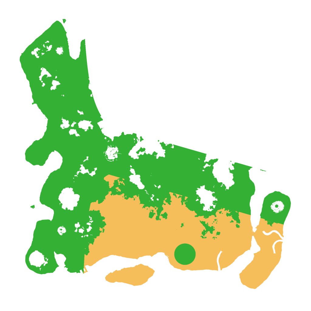 Biome Rust Map: Procedural Map, Size: 3850, Seed: 1132949855