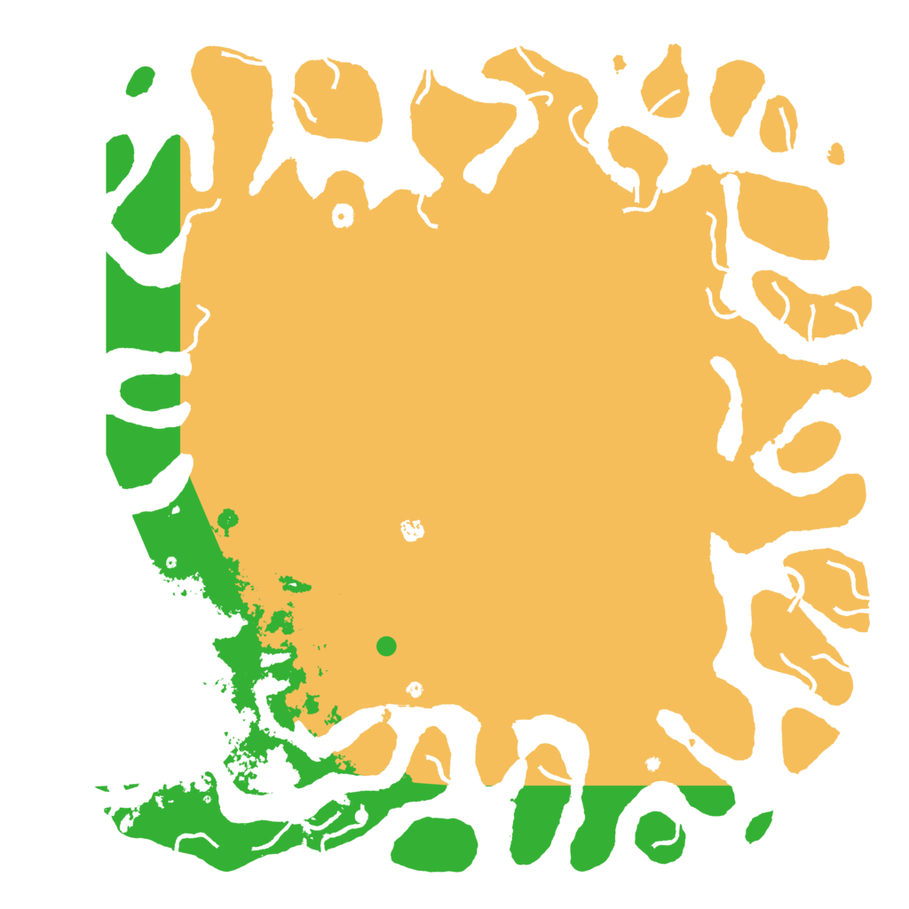 Biome Rust Map: Procedural Map, Size: 6000, Seed: 57834256