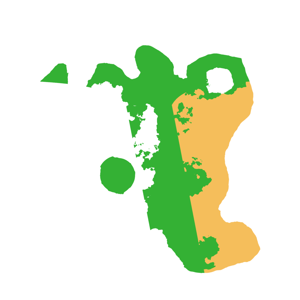 Biome Rust Map: Barren, Size: 2300, Seed: 3748315