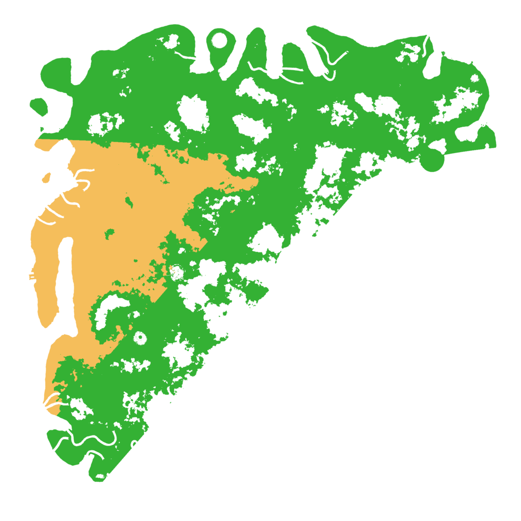 Biome Rust Map: Procedural Map, Size: 6000, Seed: 105902394