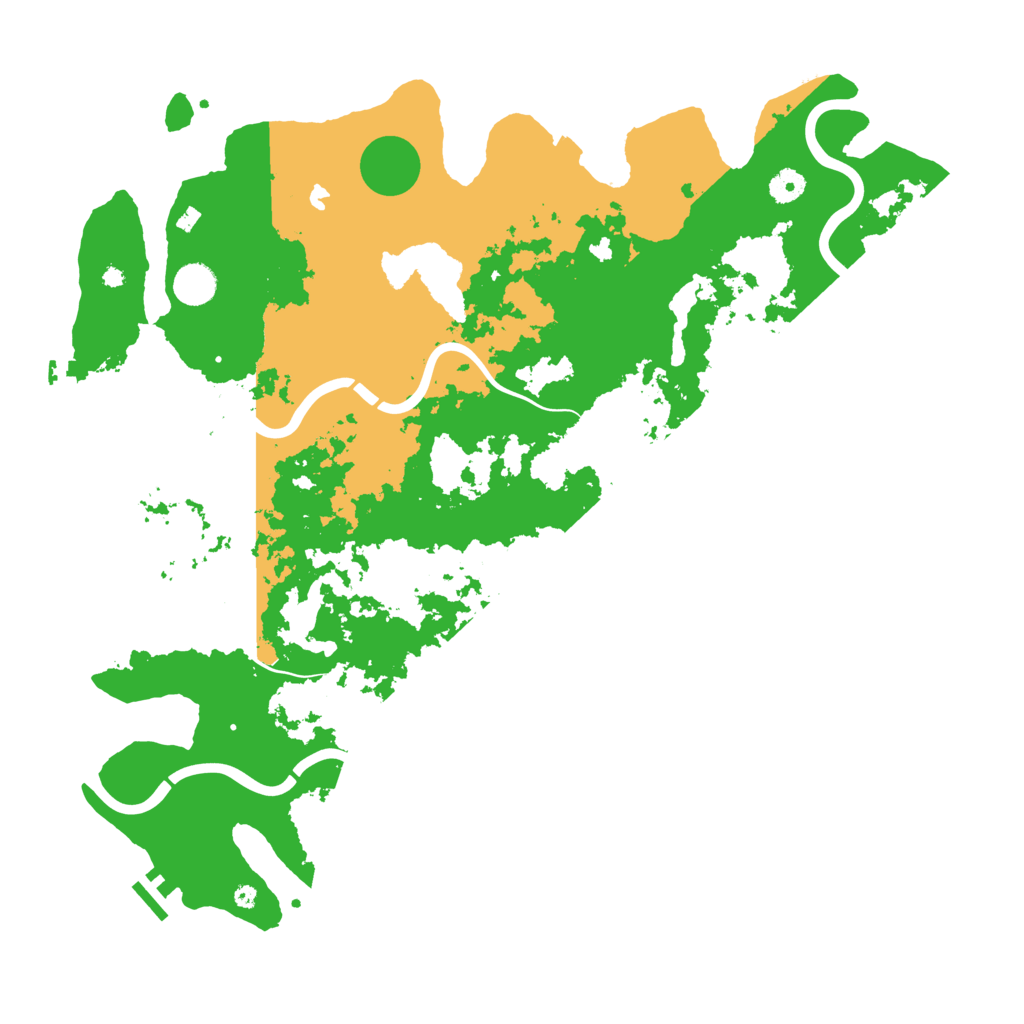Biome Rust Map: Procedural Map, Size: 4500, Seed: 918466323