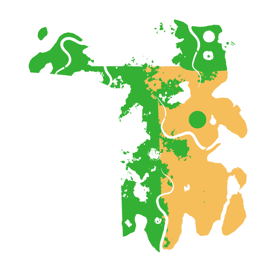 Biome Rust Map: Procedural Map, Size: 4000, Seed: 1917937661