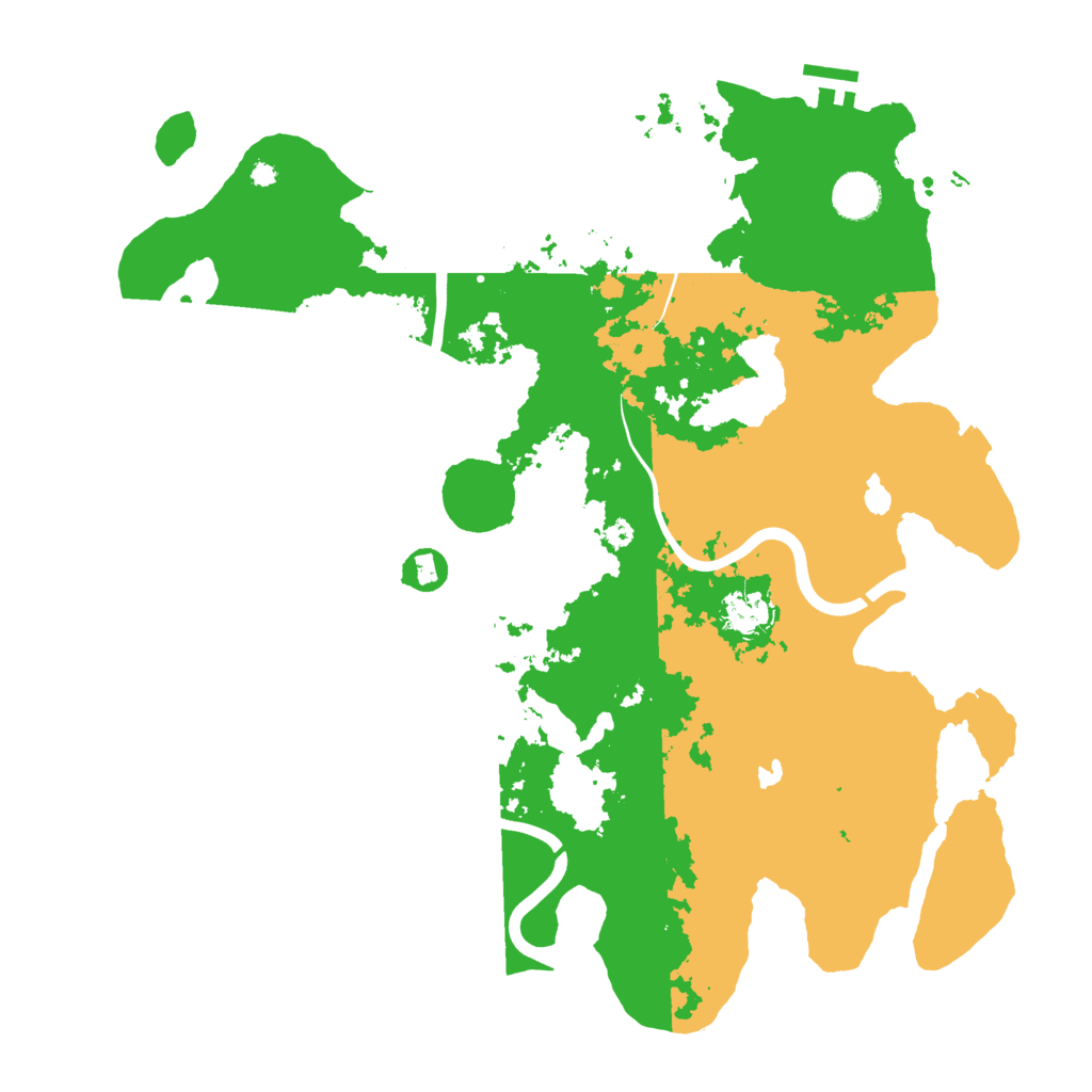 Biome Rust Map: Procedural Map, Size: 4000, Seed: 1917937661