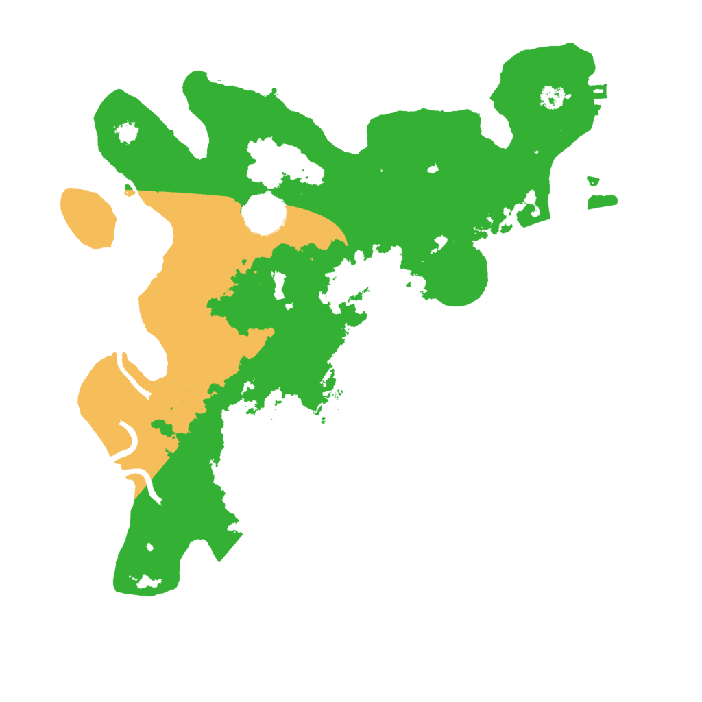 Biome Rust Map: Procedural Map, Size: 3000, Seed: 54344324