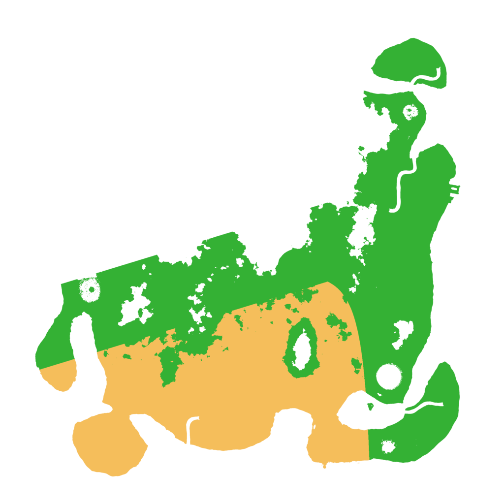 Biome Rust Map: Procedural Map, Size: 3513, Seed: 17313