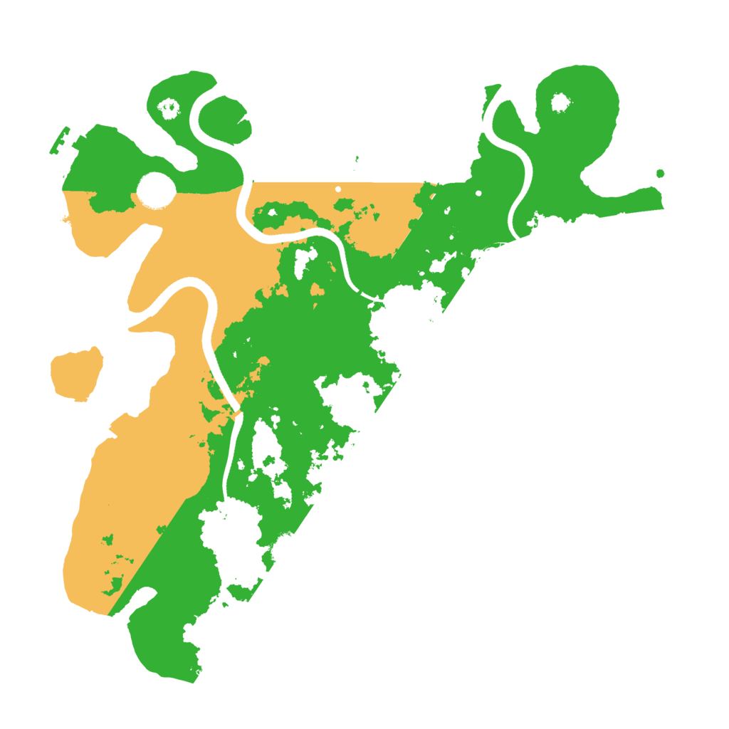 Biome Rust Map: Procedural Map, Size: 3510, Seed: 159759